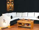 Sofa japonais Housse Unie